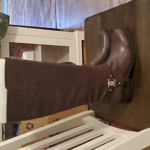 BNIB Vince Camuto Leather Farren Riding Boots
